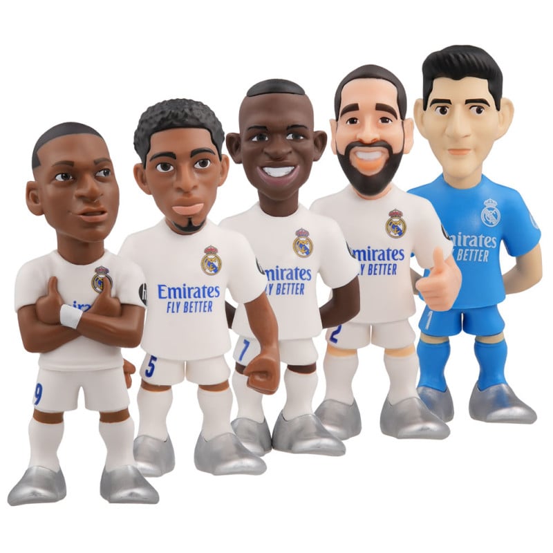 Blíster 5 Figuras Mini Real Madrid 7 Cm