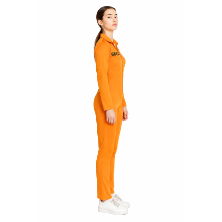 Disfraz Presidiaria Mono Naranja Talla XL