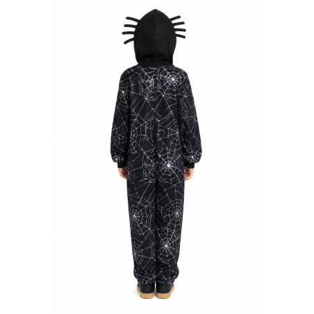 Disfraz De Araña Con Telarañas Talla 7-9 Años