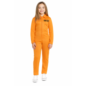 Disfraz Presidiaria Mono Naranja Talla 10-12 Años De Partilandia 2