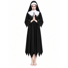 Disfraz Monja Del Convento Zombie Talla XL De Partilandia 2
