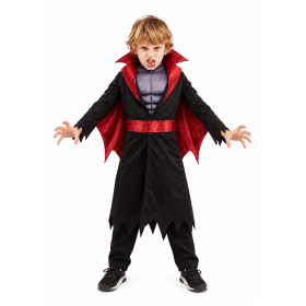 Disfraz Héroe Vampiro Talla 7-9 Años De Partilandia 2