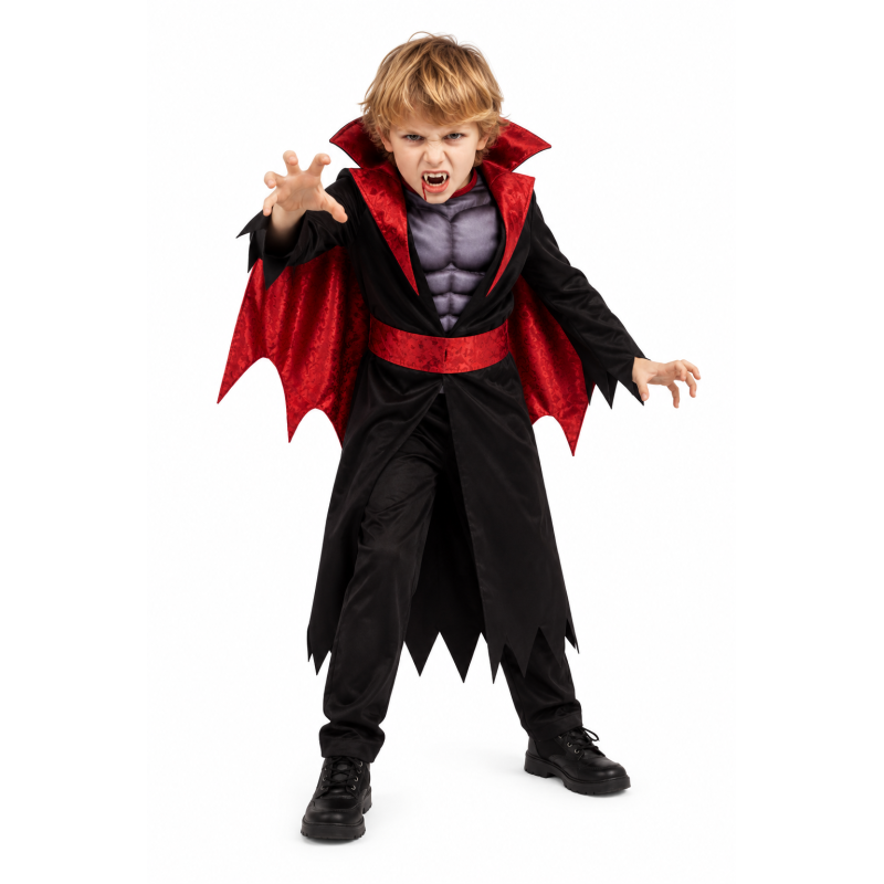Disfraz Héroe Vampiro Talla 7-9 Años