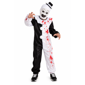 Disfraz Payaso Terrifier Talla 7-9 Años De Partilandia 2