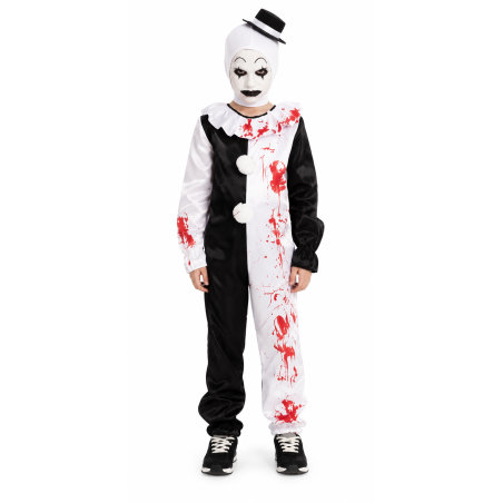 Disfraz Payaso Terrifier Talla 7-9 Años