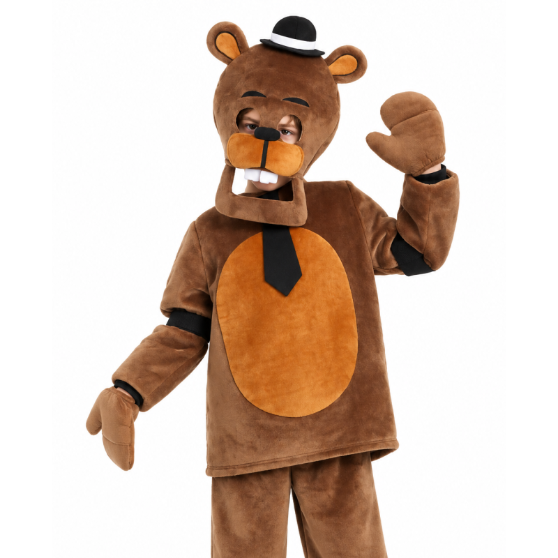 Disfraz Freddy Fazbear Five Nights at Freddy’s Talla 5-6 Años De Partilandia