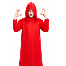 Túnica Roja Con Capucha Talla S De Partilandia
