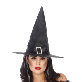 Sombrero De Bruja Negro