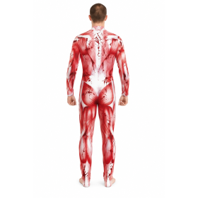 Disfraz Cuerpo Humano Desollado Talla M De Partilandia 2