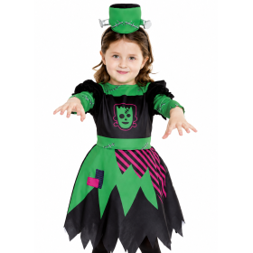 Disfraz Frankenstein Verde Talla 3-4 Años De Partilandia