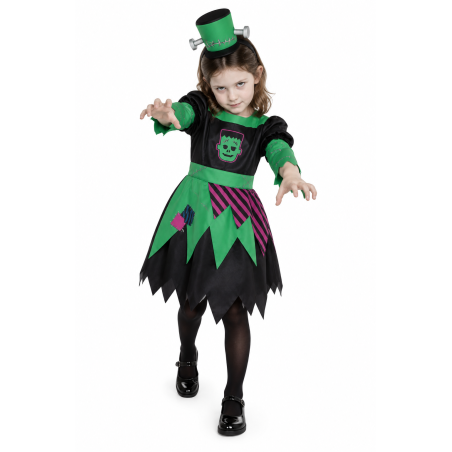 Disfraz Frankenstein Verde Talla 3-4 Años