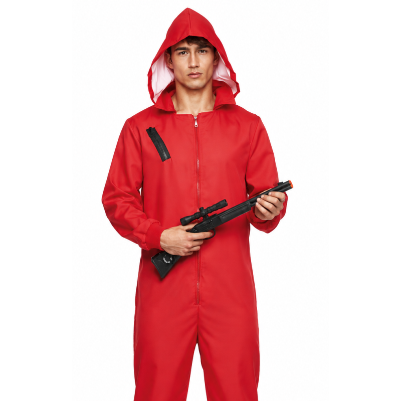 Mono Atracador Rojo Talla S De Partilandia