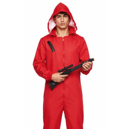 Mono Atracador Rojo Talla XL De Partilandia