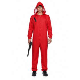 Mono Atracador Rojo Talla XL De Partilandia 2