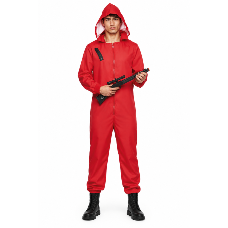 Mono Atracador Rojo Talla XL