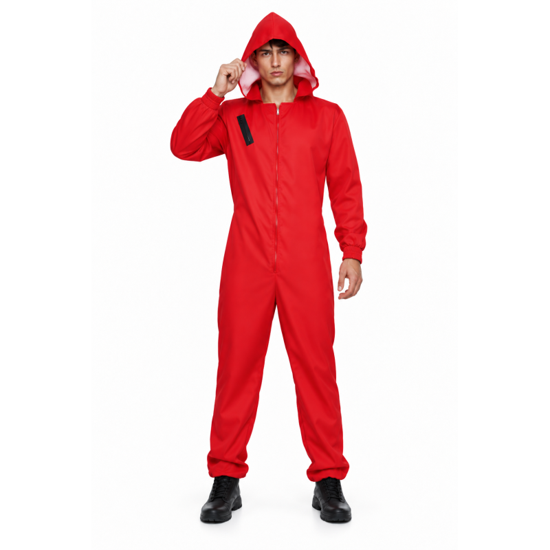 Mono Atracador Rojo Talla S