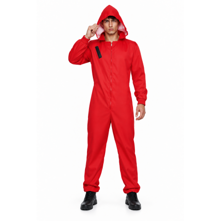 Mono Atracador Rojo Talla S