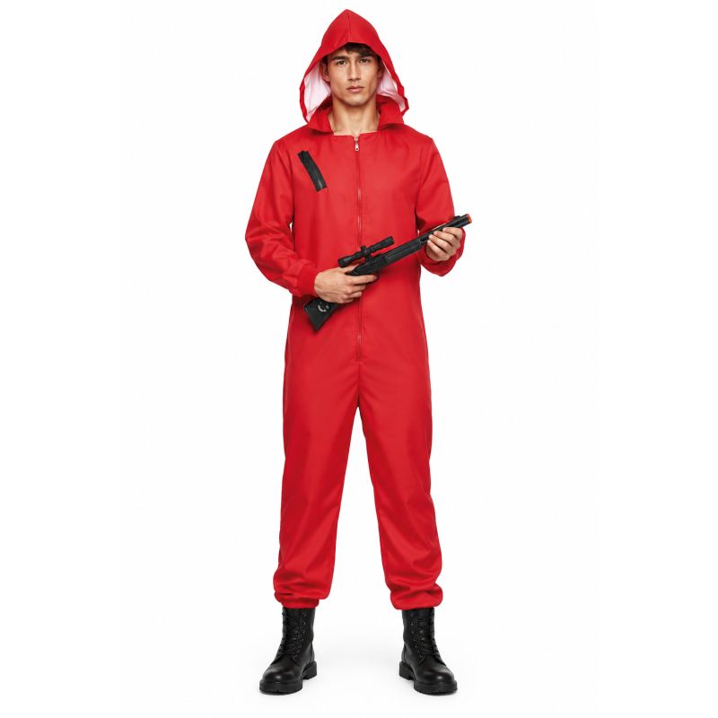 Mono Atracador Rojo Talla S