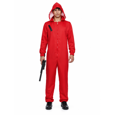 Mono Atracador Rojo Talla M