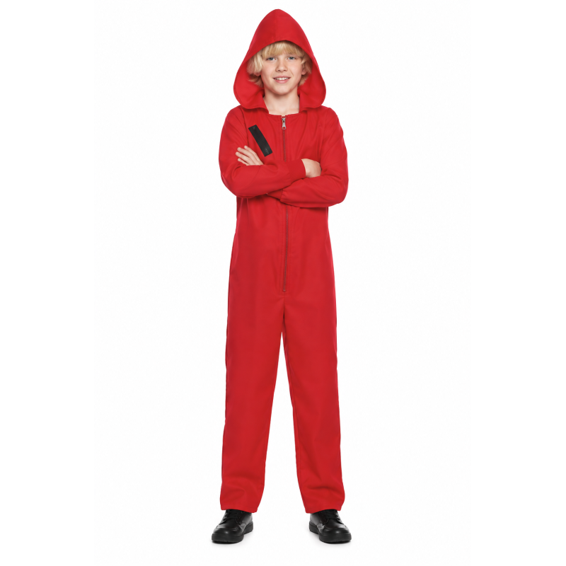 Mono Atracador Rojo Talla 13-15 Años