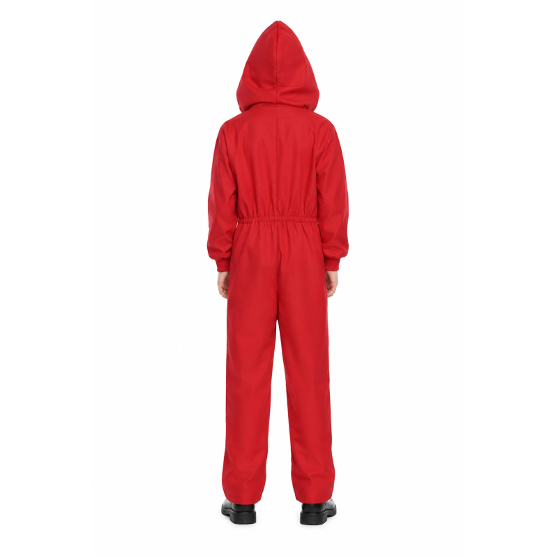 Mono Atracador Rojo Talla 10-12 Años