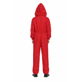Mono Atracador Rojo Talla 5-6 Años 2