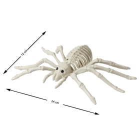 Araña Blanca Decoración 24X12 cm 2