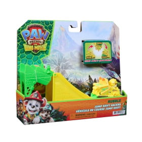 Patrulla Canina Dino Movie Vehículo Jump Shift con Rampa