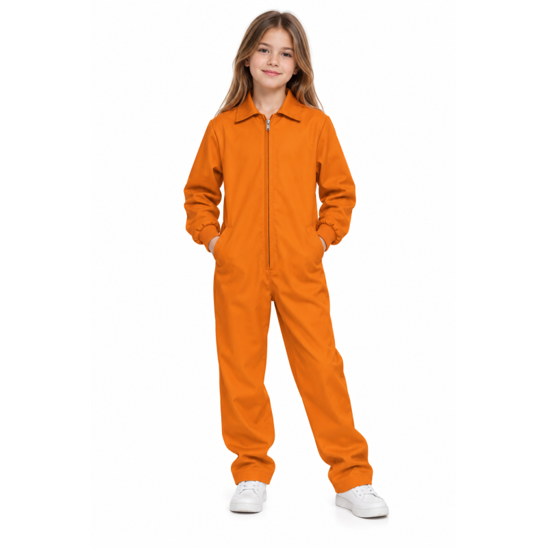 Mono Presidiario Naranja Talla 10-12 Años