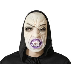 Máscara Vampiro Con Capucha Látex