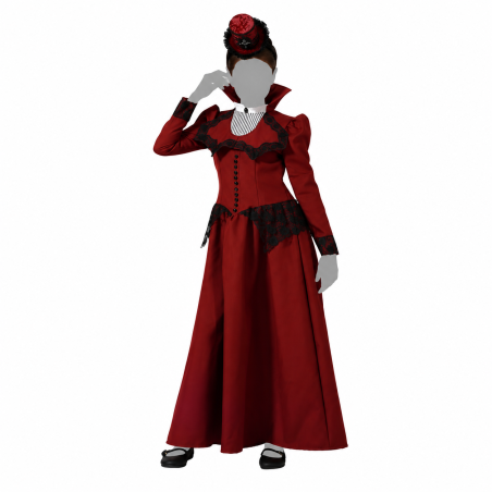 Disfraz Vampiresa Victoriana Talla 7-9 Años