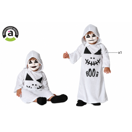 Disfraz Fantasmita BOO! Talla 6-12 Meses