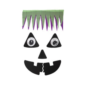 Set Decorativo de Puerta Calabaza Halloween