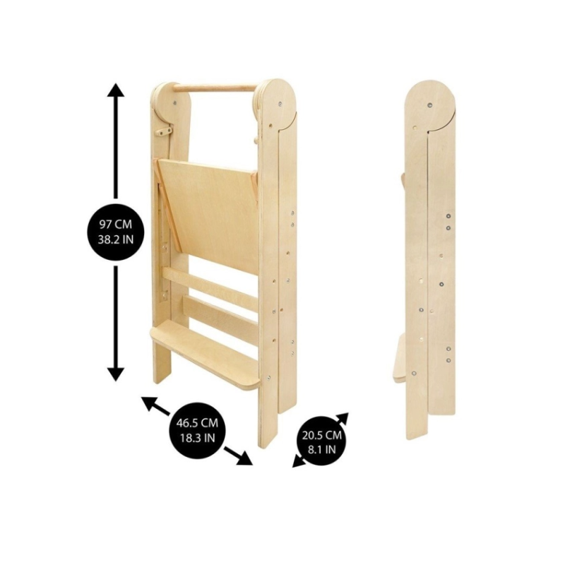 Torre de Aprendizaje Plegable Montessori 509Crew