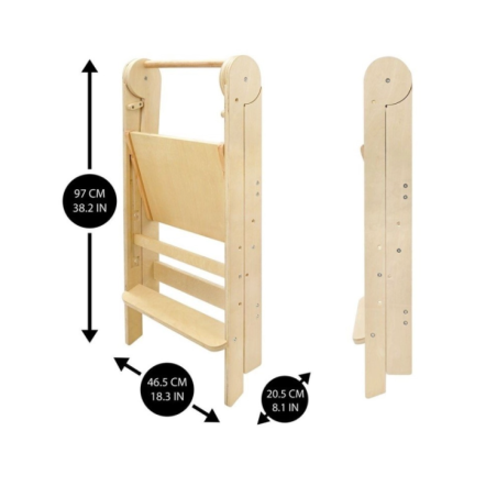 Torre de Aprendizaje Plegable Montessori 509Crew