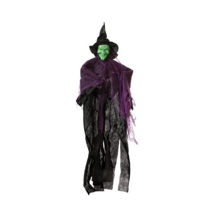 Bruja Colgante Verde Halloween 183 cm