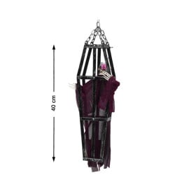 Esqueleto Enjaulado Colgante 40 cm 2