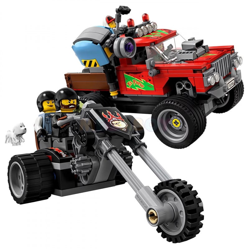 CAMION ACROBATICO DE EL FUEGO LEGO