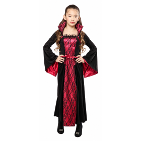 Disfraz Vampiresa Belladona Talla 5-6 Años De Rubies