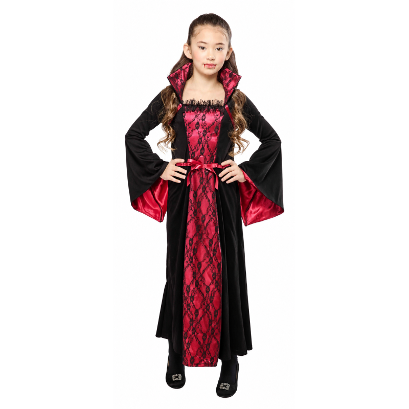 Disfraz Vampiresa Belladona Talla 7-8 Años De Rubies