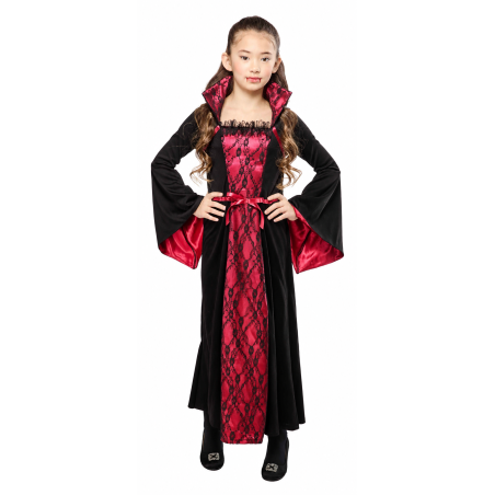 Disfraz Vampiresa Belladona Talla 7-8 Años De Rubies