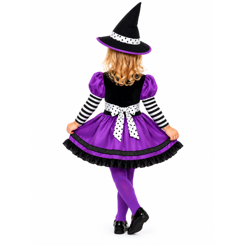 Disfraz Brujita Hechicera Talla 2-3 Años