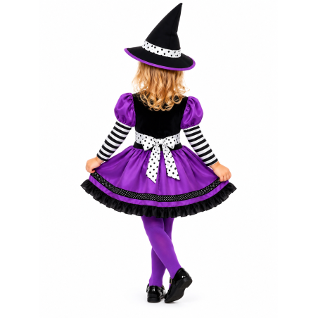 Disfraz Brujita Hechicera Talla 2-3 Años
