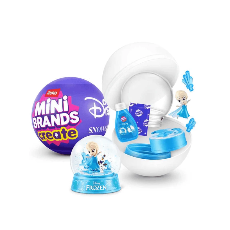 Mini Brands Create Disney Snow Globe Serie 1 Bola Sorpresa
