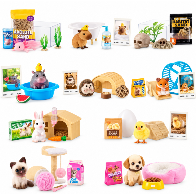 My Mini Pets Serie 1 Mascota Sorpresa ZURU