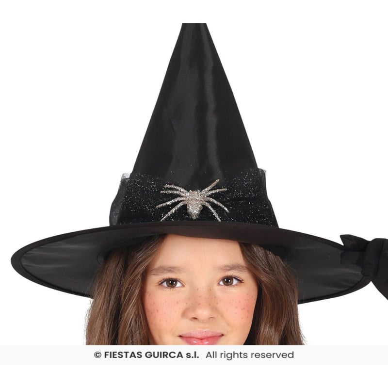 Disfraz Bruja Telaraña Plateada Infantil 5-6 Años