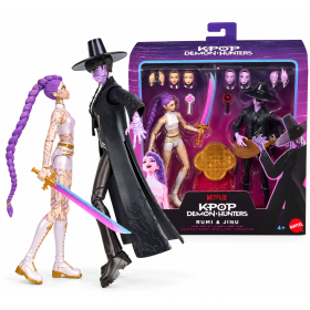 KPOP Demon Hunters Figura Articulada Jinu Y Rumi De Mattel