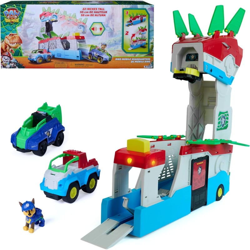 Cuartel General Dino Rescue Patrulla Canina De Spin Master