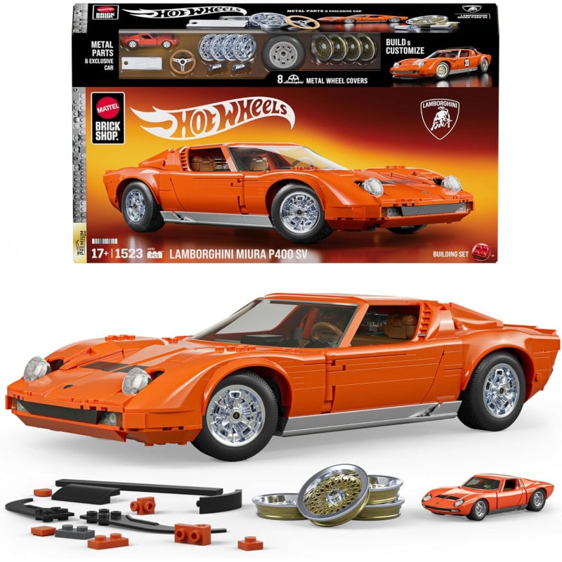 Hot Wheels Lamborghini Miura De Mattel