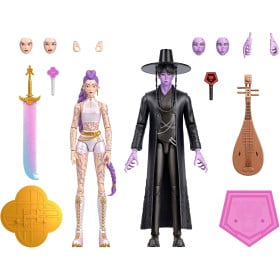 KPOP Demon Hunters Figura Articulada Jinu Y Rumi De Mattel 2